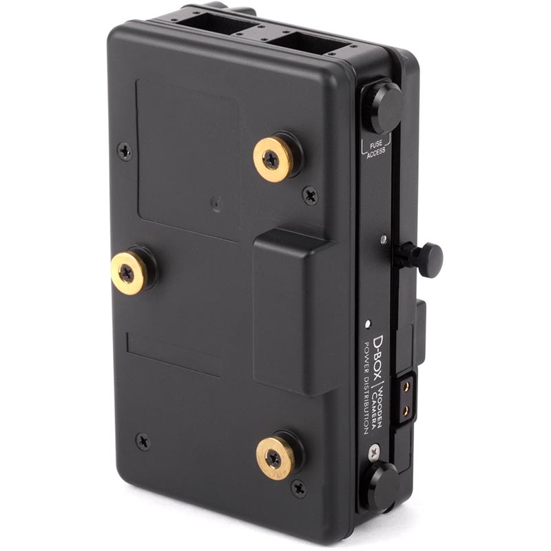 Wooden Camera D-Box (V-Mount Battery Side to Gold Mount Camera Side, Base Unit)